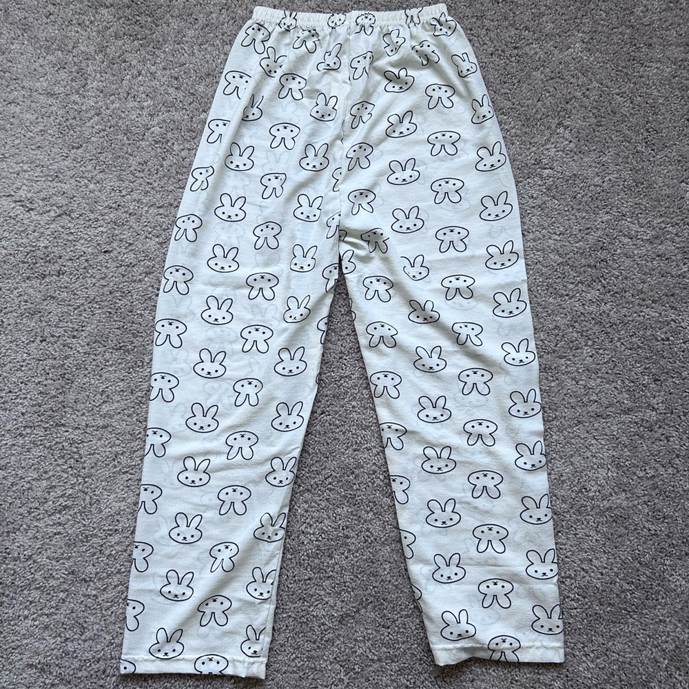 Bunny summer PJ pants. Xs